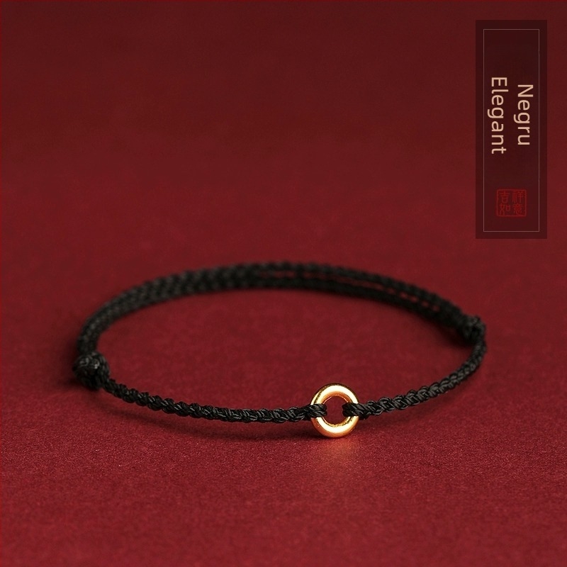 Brățară din sfoară – țesută manual, stil național, unisex, vara 2023, brand DU