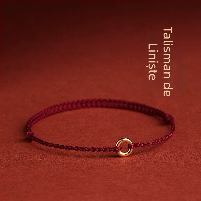 Brățară din sfoară – țesută manual, stil național, unisex, vara 2023, brand DU