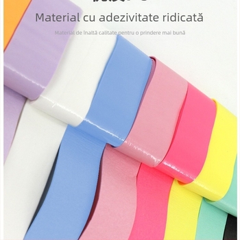 Bandă de priză pentru paleta de pickleball, material: floare de mătase, antiderapantă, absorbantă de transpirație, priză latex