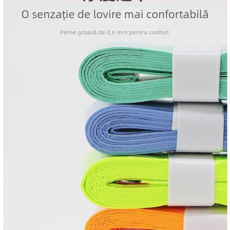 Bandă de priză pentru paleta de pickleball, material: floare de mătase, antiderapantă, absorbantă de transpirație, priză latex