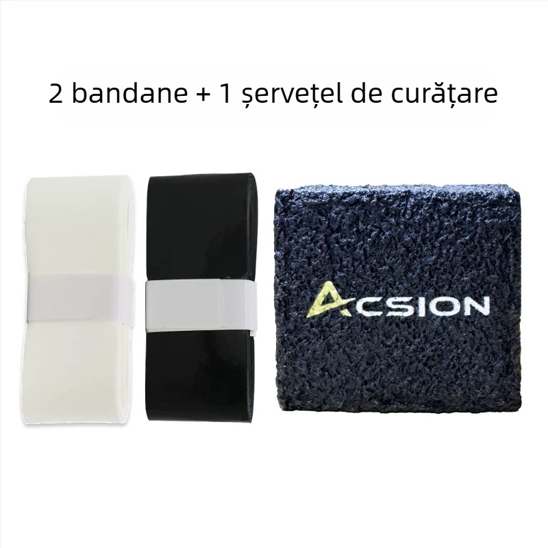 Bandă de priză pentru paleta de pickleball, material: floare de mătase, antiderapantă, absorbantă de transpirație, priză latex