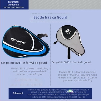 Geantă Galaxy pentru tenis de masă, material nailon, depozitare portabilă, potrivită pentru tenis de masă și badminton