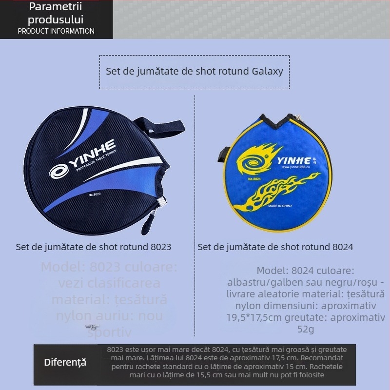 Geantă Galaxy pentru tenis de masă, material nailon, depozitare portabilă, potrivită pentru tenis de masă și badminton