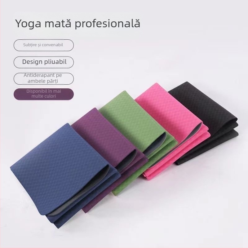 Saltea de yoga Prosperity, TPE, 6 mm, ±750 g