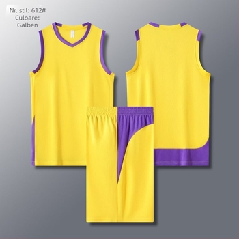 Set tricouri baschet pentru antrenament – unisex, 100% poliester, vară