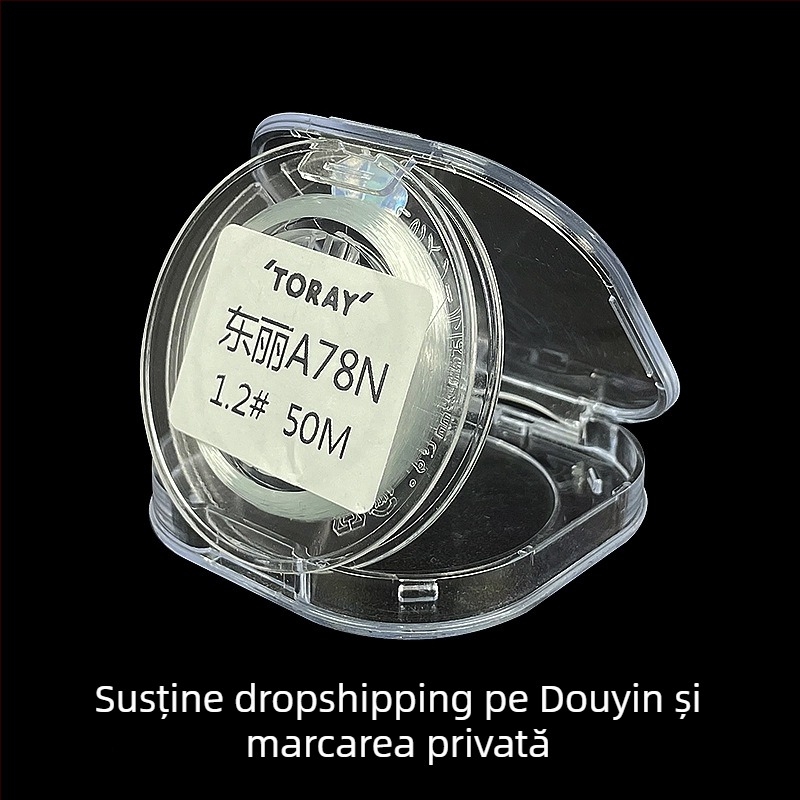 Linie principală din nylon Shihe, rezistență 100, origine Japonia, cutie 750 buc.