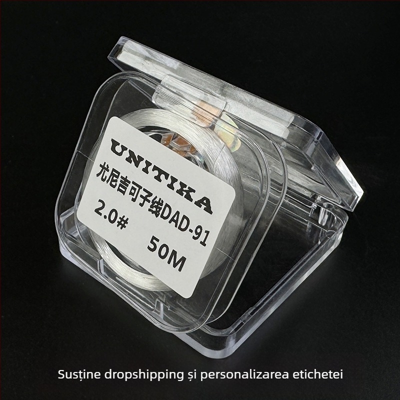 Linie principală din nylon Shihe, rezistență 100, origine Japonia, cutie 750 buc.