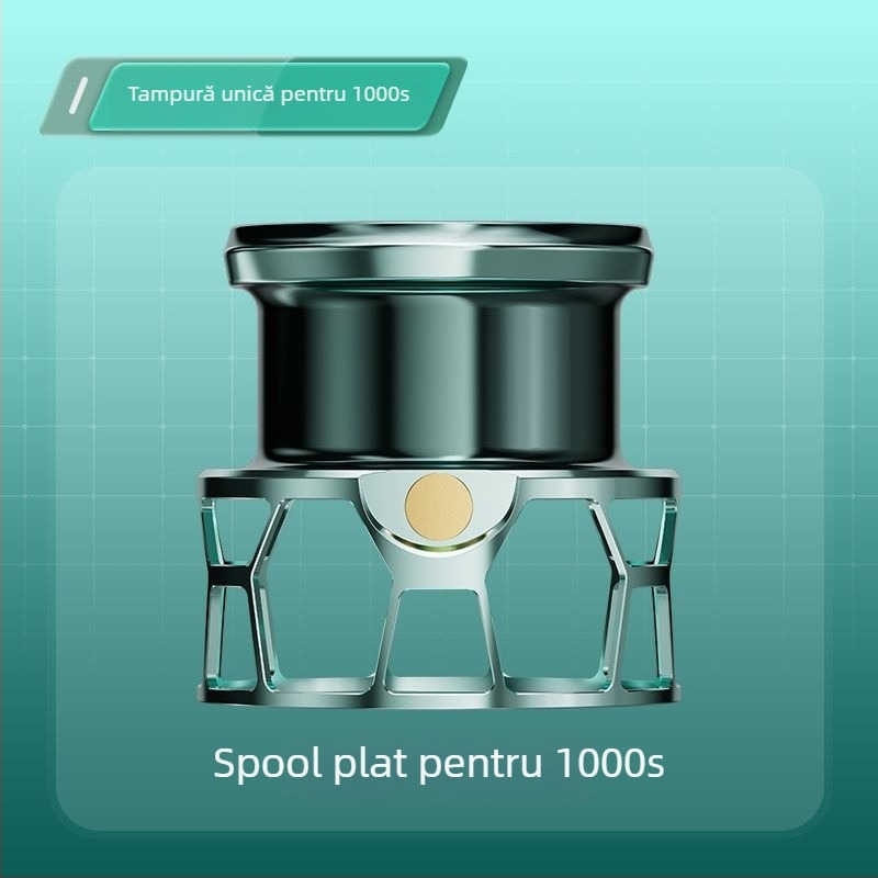 Kawasawa mulinetă de spinning, corp metal, frână frontală, aruncare lungă