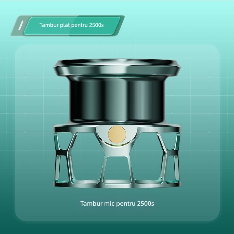 Kawasawa mulinetă de spinning, corp metal, frână frontală, aruncare lungă