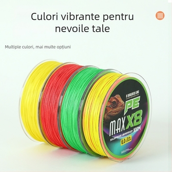 Kant PE linie principală de pescuit, 8 filamente, 100 m