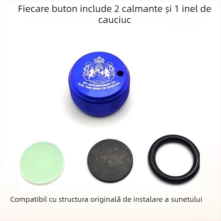 Vibona Buton de Reglaj Fin pentru ABU Water Drop Wheel – Compatibil cu Generațiile 3–5, Frână mecanică, Include garnitură