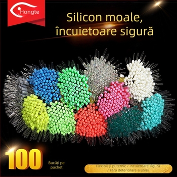 Space Beans din silicon pentru linia principală de pescuit — anti-încurcare, permeabilitate înaltă, ultra-strânse, origine Henan