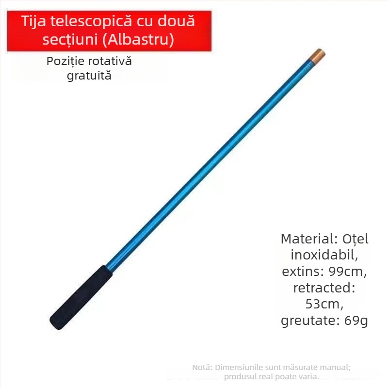Set de plasă telescopic pentru copii, din oțel inoxidabil, cu ochi fin și densitate înaltă – 5 kg încărcare