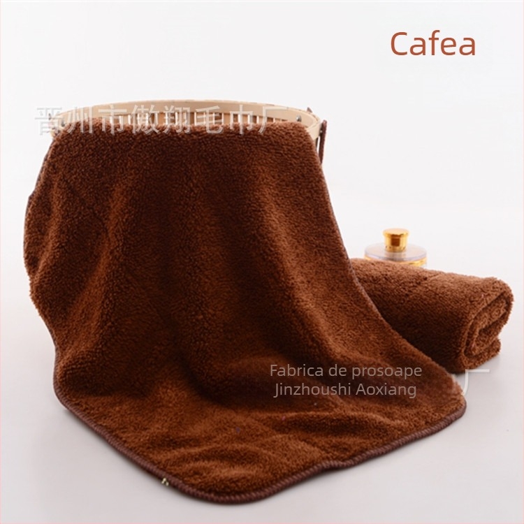 Autonomy Prosop din coral fleece pentru bucătărie cu cârlig, Prosop multifuncțional absorbant (80% poliester, 20% poliamid; fir 32; 50–80 g; personalizare disponibilă)