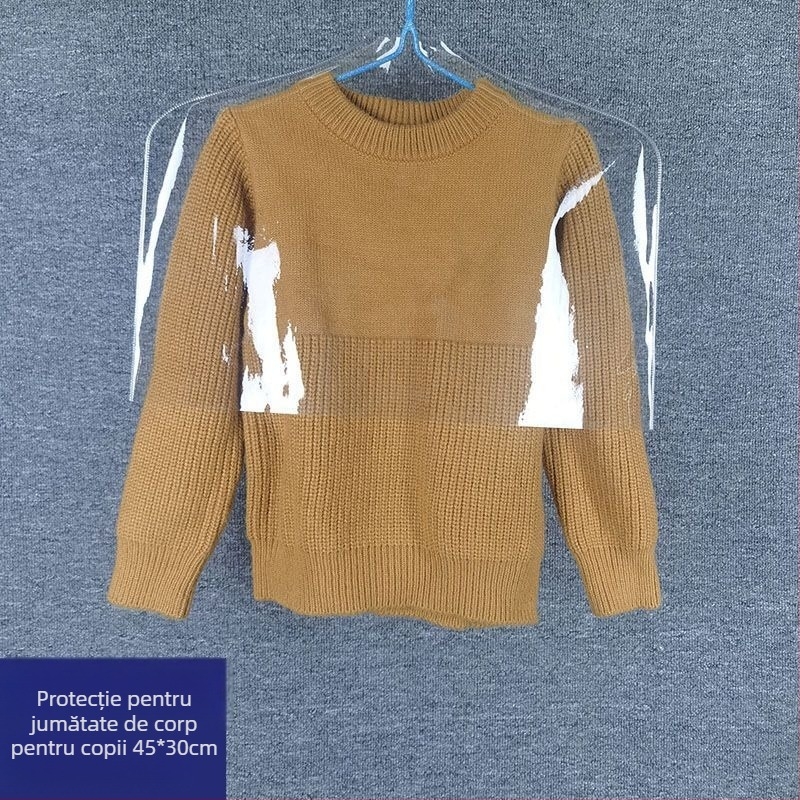 Husă de praf pentru haine, din plastic, stil modern simplu, protecție împotriva prafului (Nr. produs 1001281801)