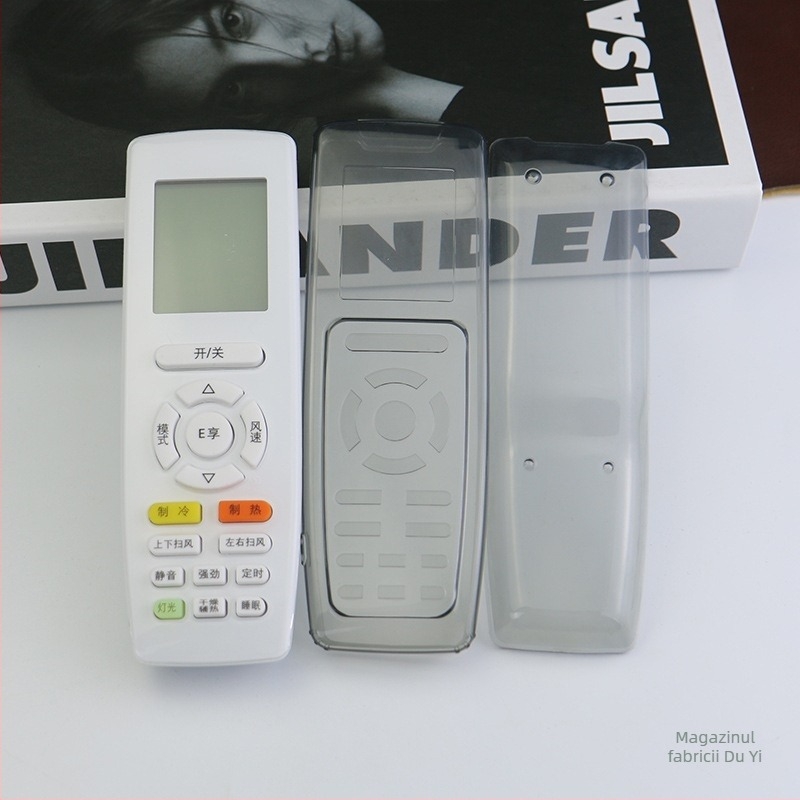 Protecție pentru telecomanda de aer condiționat Gree - husă transparentă din material flexibil, Material: Silk flower; Țesătură principală: Bumbac; Stil: General; Cod produs: F98mm6jhjs5999