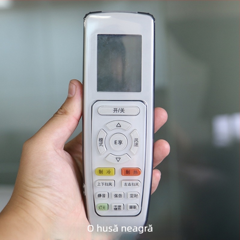 Protecție pentru telecomanda de aer condiționat Gree - husă transparentă din material flexibil, Material: Silk flower; Țesătură principală: Bumbac; Stil: General; Cod produs: F98mm6jhjs5999