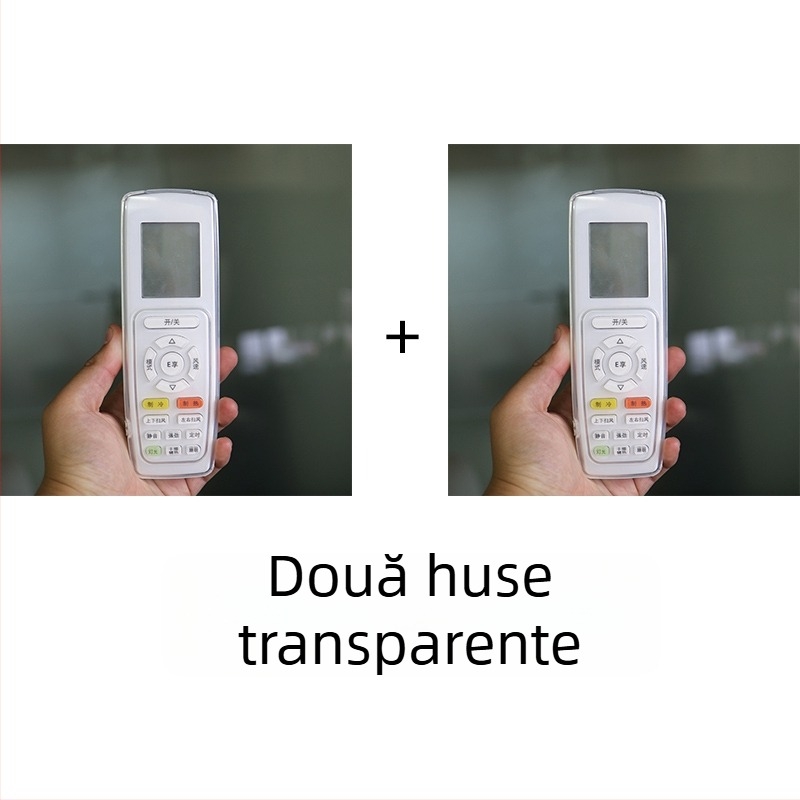 Protecție pentru telecomanda de aer condiționat Gree - husă transparentă din material flexibil, Material: Silk flower; Țesătură principală: Bumbac; Stil: General; Cod produs: F98mm6jhjs5999