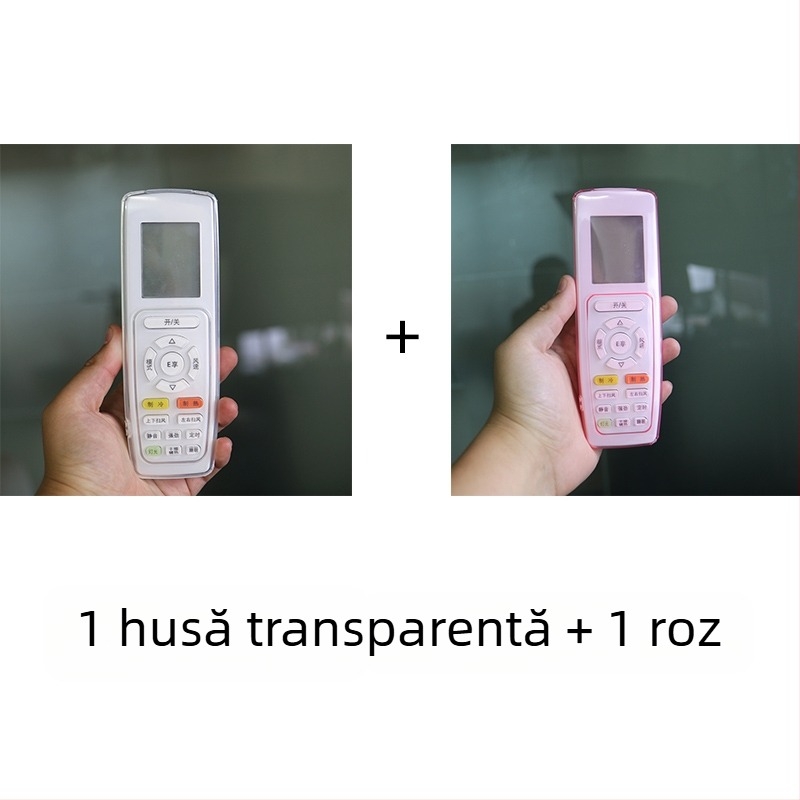 Protecție pentru telecomanda de aer condiționat Gree - husă transparentă din material flexibil, Material: Silk flower; Țesătură principală: Bumbac; Stil: General; Cod produs: F98mm6jhjs5999