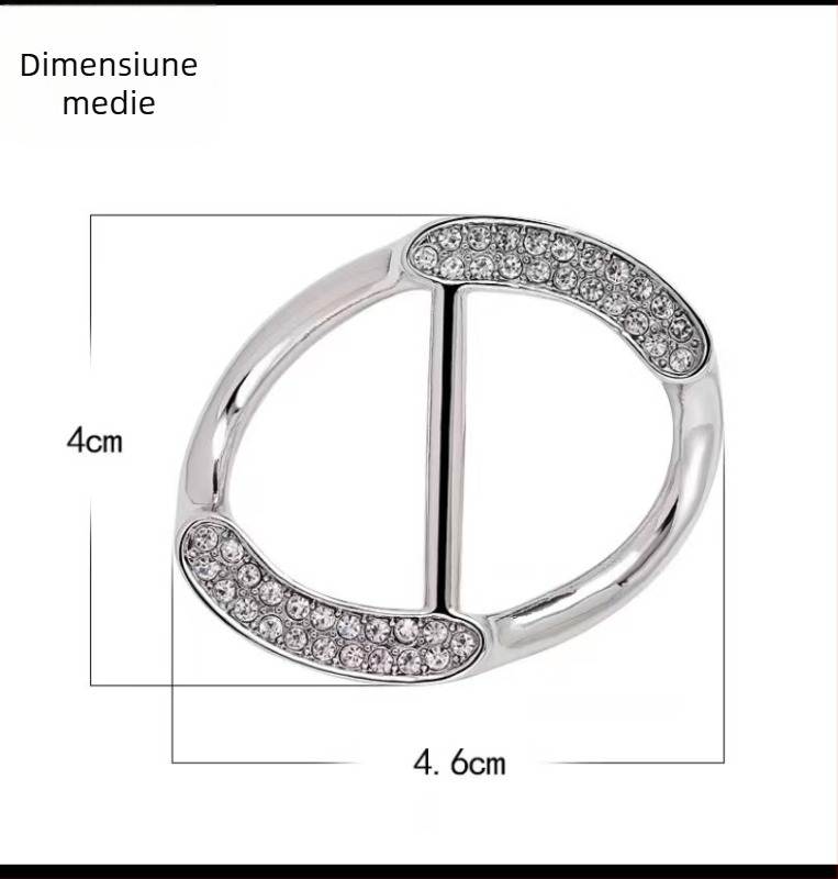 Cuplă pentru haine din aliaj, stil coreean, cuplă de colț pentru haine cu bare răsucite, detaliu perla cu patru foi, Straw Man, placare electrolitică, personalizare disponibilă