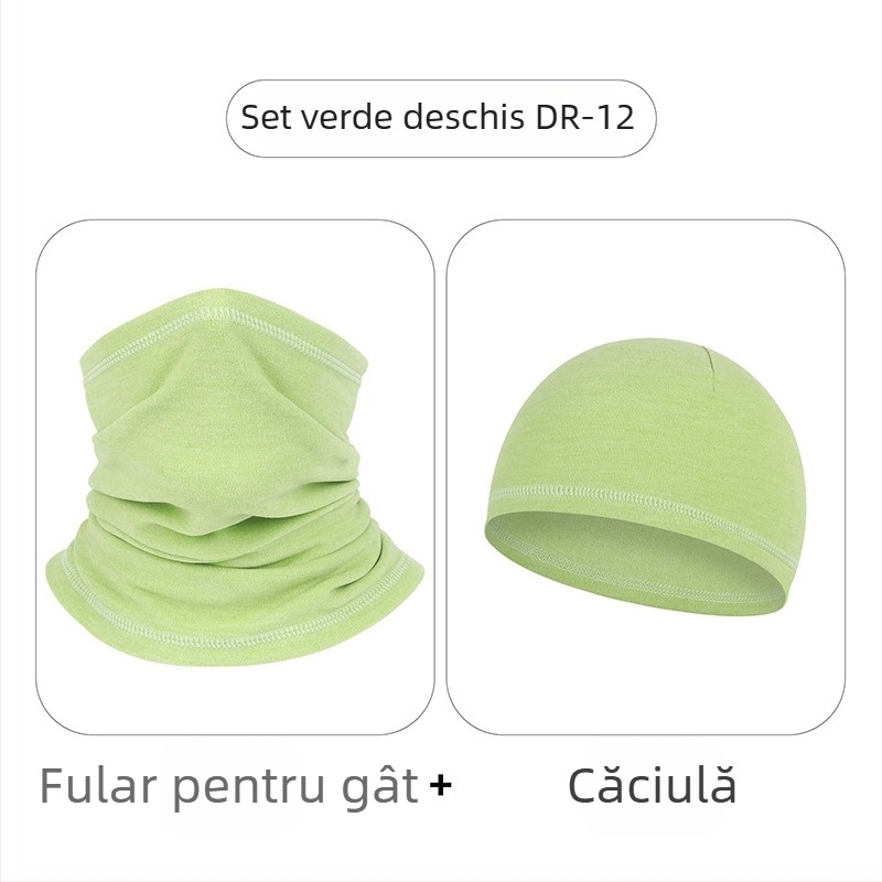 Guler de iarnă all-in-one pentru ciclism și schi, protecție împotriva vântului, căldură pentru exterior, unisex