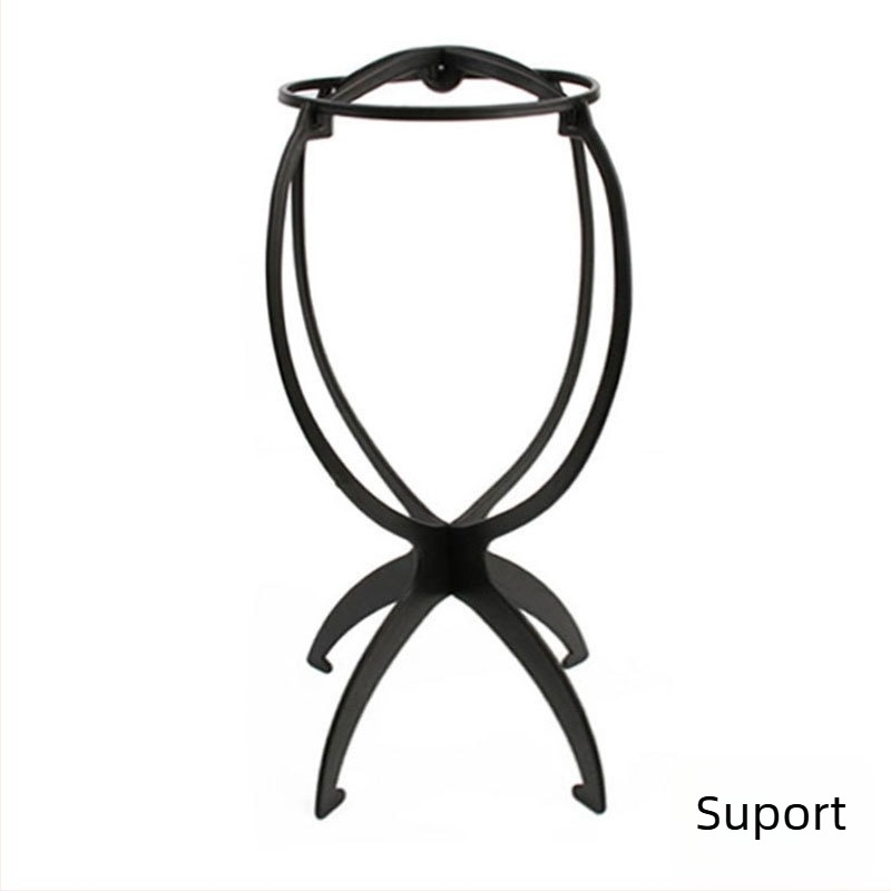 Set de îngrijire pentru perucă cu soluție de îngrijire, suport, pieptene tip coadă, BB clip și plasă pentru păr