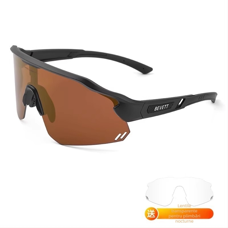 Ochelari de ciclism – antivânt, multisport, model X-75, material PC, compatibili cu ochelari cu dioptrii