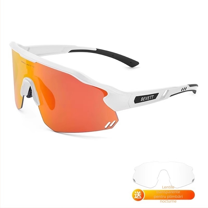 Ochelari de ciclism – antivânt, multisport, model X-75, material PC, compatibili cu ochelari cu dioptrii