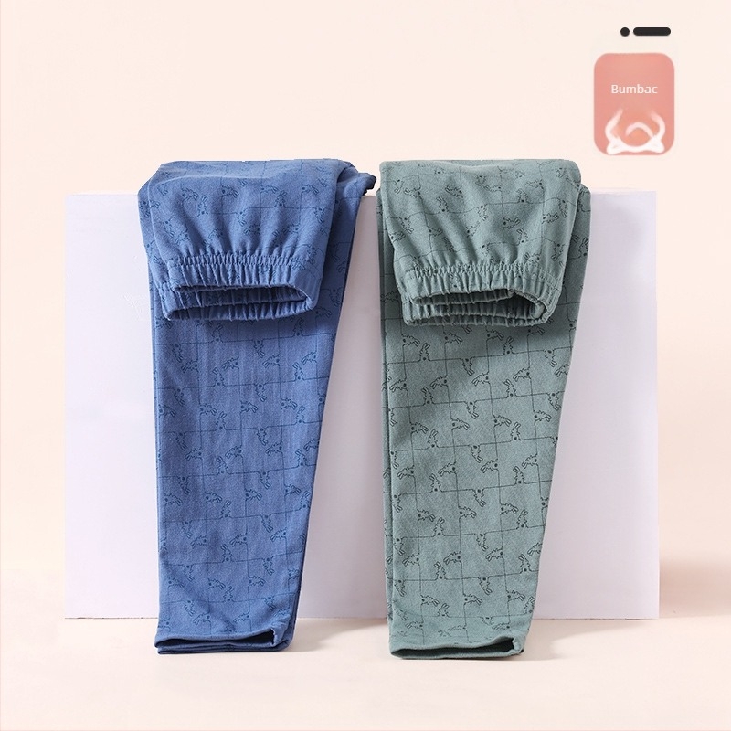 Pantaloni lungi de bumbac pentru băieți, talie medie, 100% bumbac, Toamnă–Iarnă, 3–8 ani