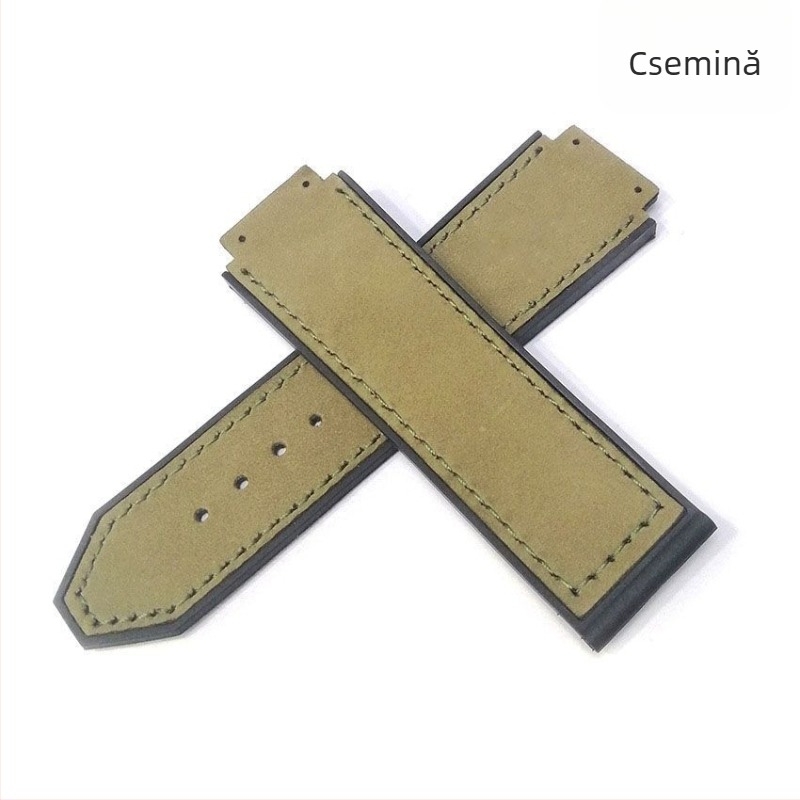 Brățară de ceas din piele naturală Ming Ting, interfață cu șurub cap convex, stil street/neutral/influencer, sezon iarnă 2023