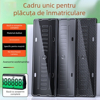 Cadru pentru plăcuța de înmatriculare Zeekr 001/007/X (2021–2024), plastic, brand Tengyun