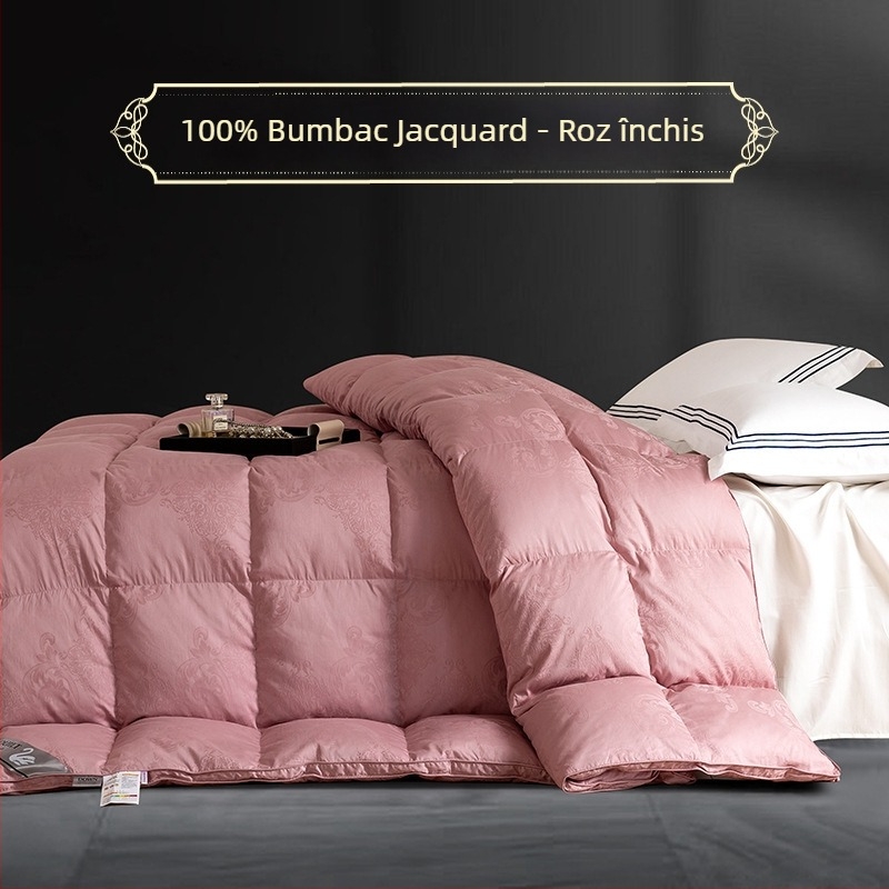 Husă de pilotă cu model floral, țesătură jacquard, imprimare și vopsire reactive, 100% bumbac