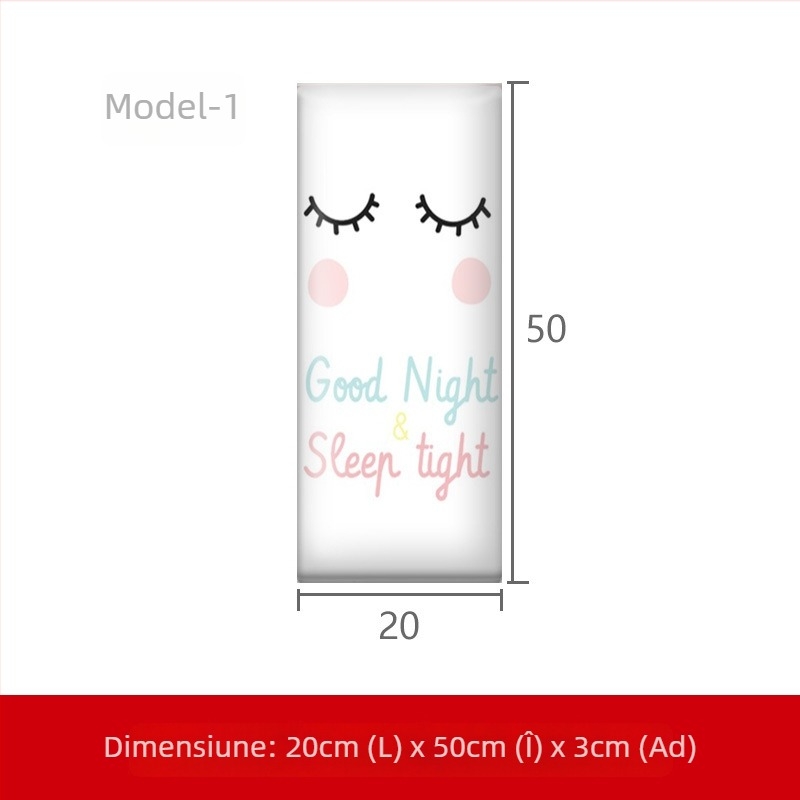 Tatami – perete moale înconjurător pentru pat cu piele PU - Stil modern; potrivit pentru living, dormitor, birou, restaurant, hol, balcon și spații comerciale