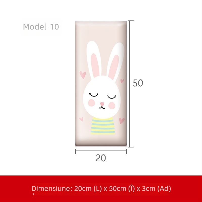 Tatami – perete moale înconjurător pentru pat cu piele PU - Stil modern; potrivit pentru living, dormitor, birou, restaurant, hol, balcon și spații comerciale