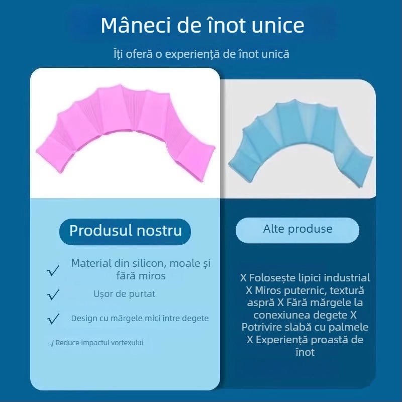 Mănuși de înot din silicon – Pengyi, Nr. produs: Silicone Swimming Flippers, Distribuție exclusivă pentru export transfrontalier