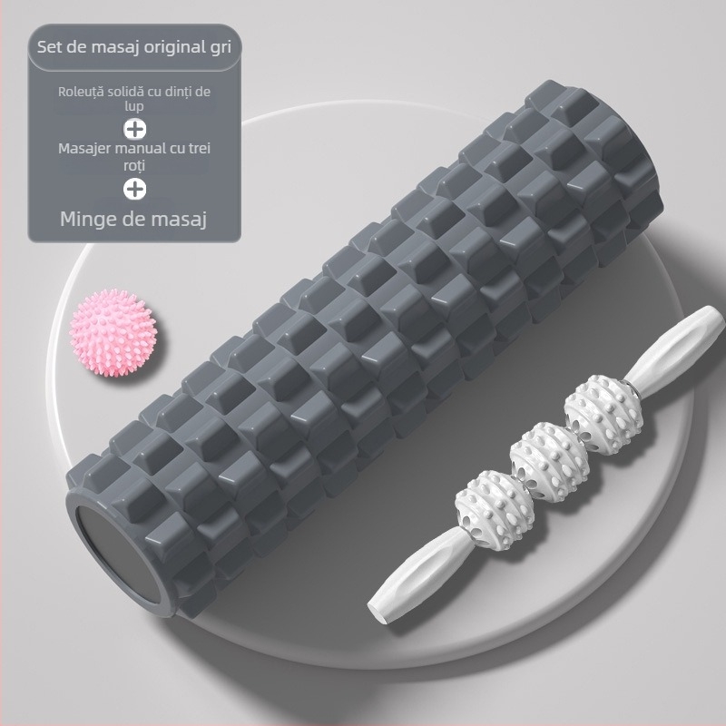 Rola solidă din spumă EVA pentru masaj la picioare și spate - Material: EVA; Brand: Other; Utilizare: masaj la picioare și spate