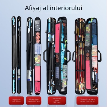 Geantă de pescuit de la Fishing skills – geantă impermeabilă pentru depozitare și montajul undiței