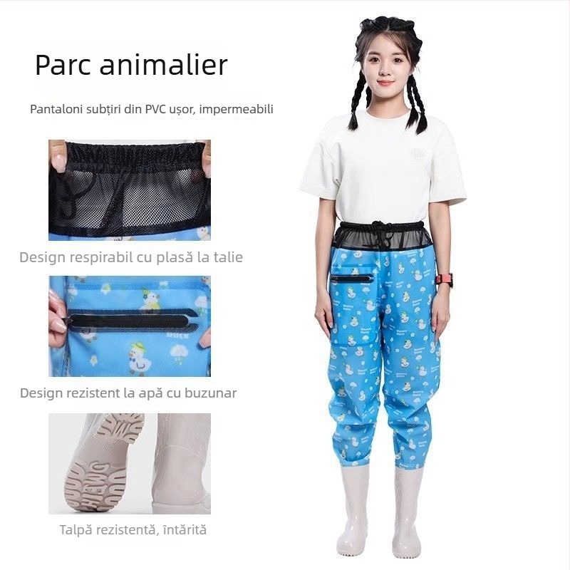 Îmbrăcăminte de pescuit – pantaloni pentru apă uscați rapid, pantaloni de ploaie integrali, pantofi de apă pentru primăvară