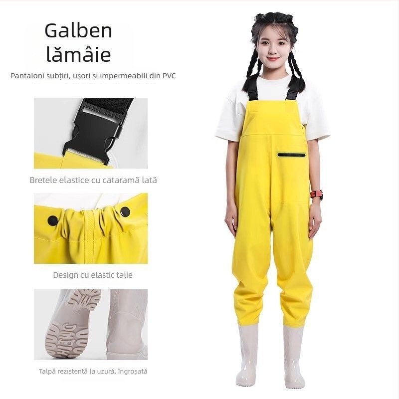 Îmbrăcăminte de pescuit – pantaloni pentru apă uscați rapid, pantaloni de ploaie integrali, pantofi de apă pentru primăvară