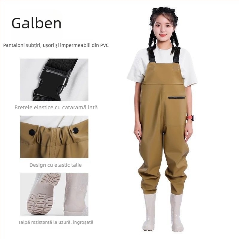 Îmbrăcăminte de pescuit – pantaloni pentru apă uscați rapid, pantaloni de ploaie integrali, pantofi de apă pentru primăvară