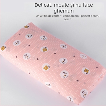 Husă de pilotă din amestec poliester-bumbac, imprimare reactive și vopsire, modele personalizabile (dungi, inimi, geometrice, desene animate, plante)