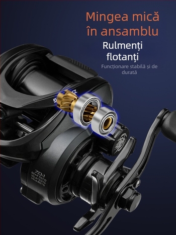 Taiyu Water Drop Wheel - tambur de pescuit, 50 bucăți într-o cutie