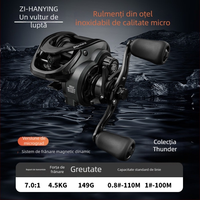 Taiyu Water Drop Wheel - tambur de pescuit, 50 bucăți într-o cutie