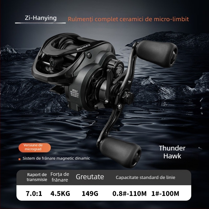 Taiyu Water Drop Wheel - tambur de pescuit, 50 bucăți într-o cutie