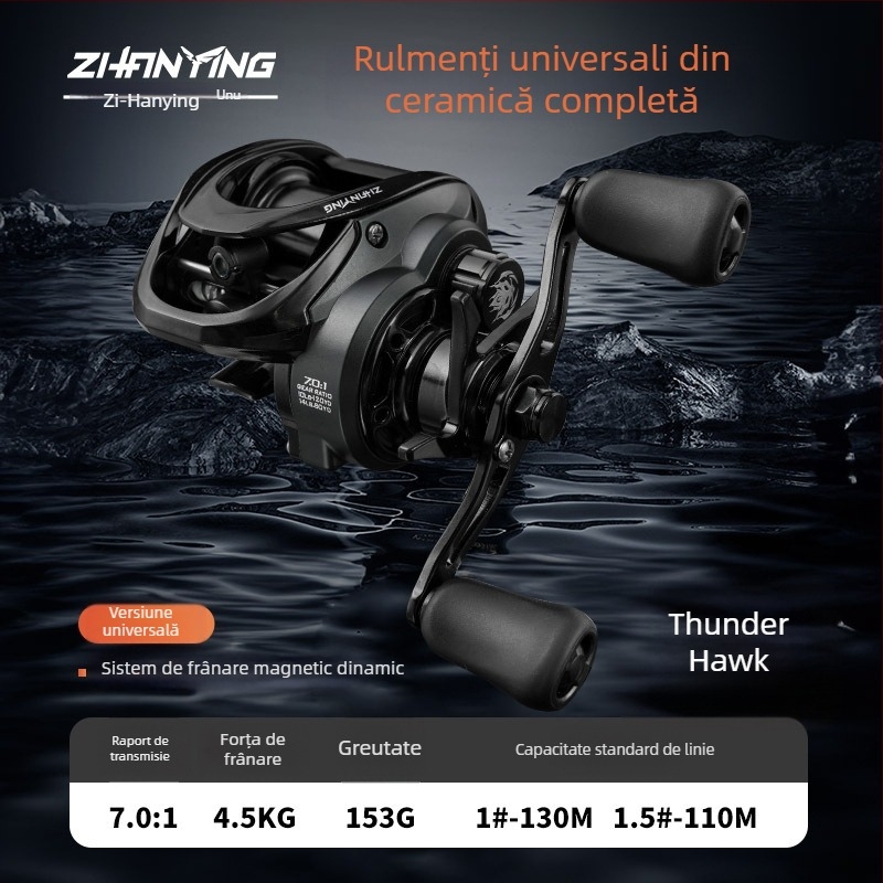 Taiyu Water Drop Wheel - tambur de pescuit, 50 bucăți într-o cutie