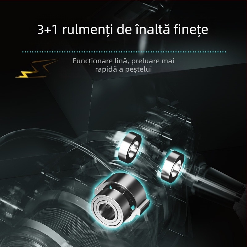 Mulinetă de spinning – Brand HAUT TON (sporturi în aer liber) – 40 buc. într-un pachet – marcă privată autorizată