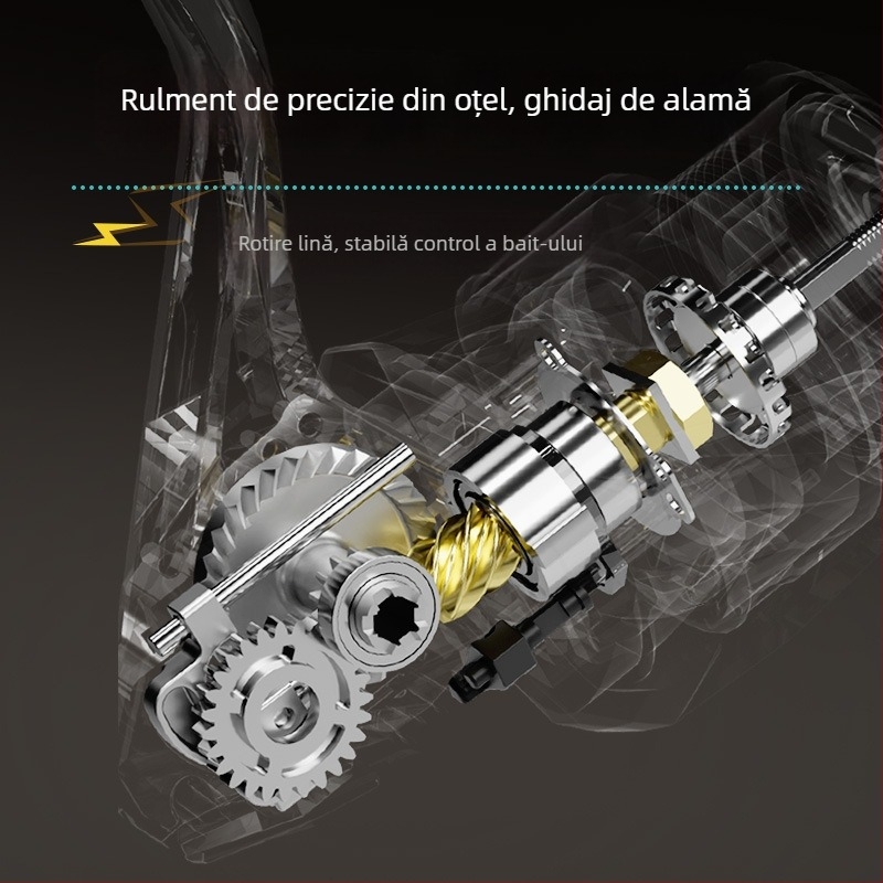 Mulinetă de spinning – Brand HAUT TON (sporturi în aer liber) – 40 buc. într-un pachet – marcă privată autorizată