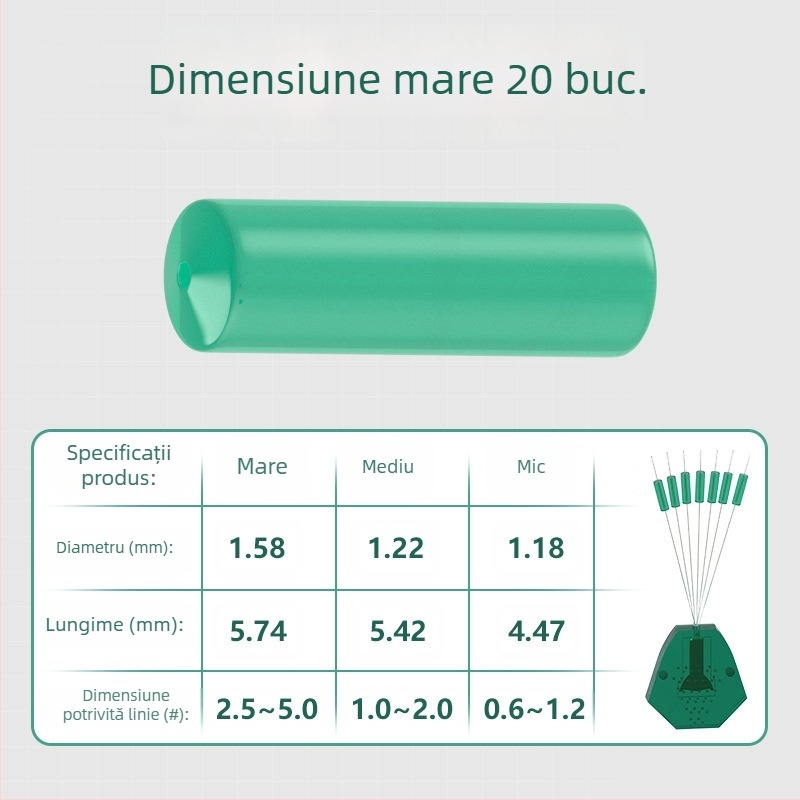 Perla de blocare pentru năluca Space Bean – cauciuc premium din silicon, mecanism glisant de blocare, model nou