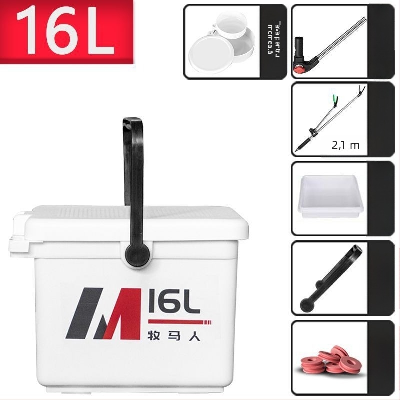 Cutie de pescuit Wrangler - 12–20 L, din plastic