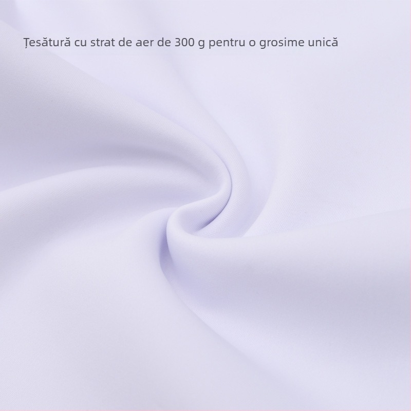 Husă pentru scaun plisată, extensibilă, poliester gros, țesătură 300 g, greutate produs 500 g, cu spătar integrat, stil hotel-banchet